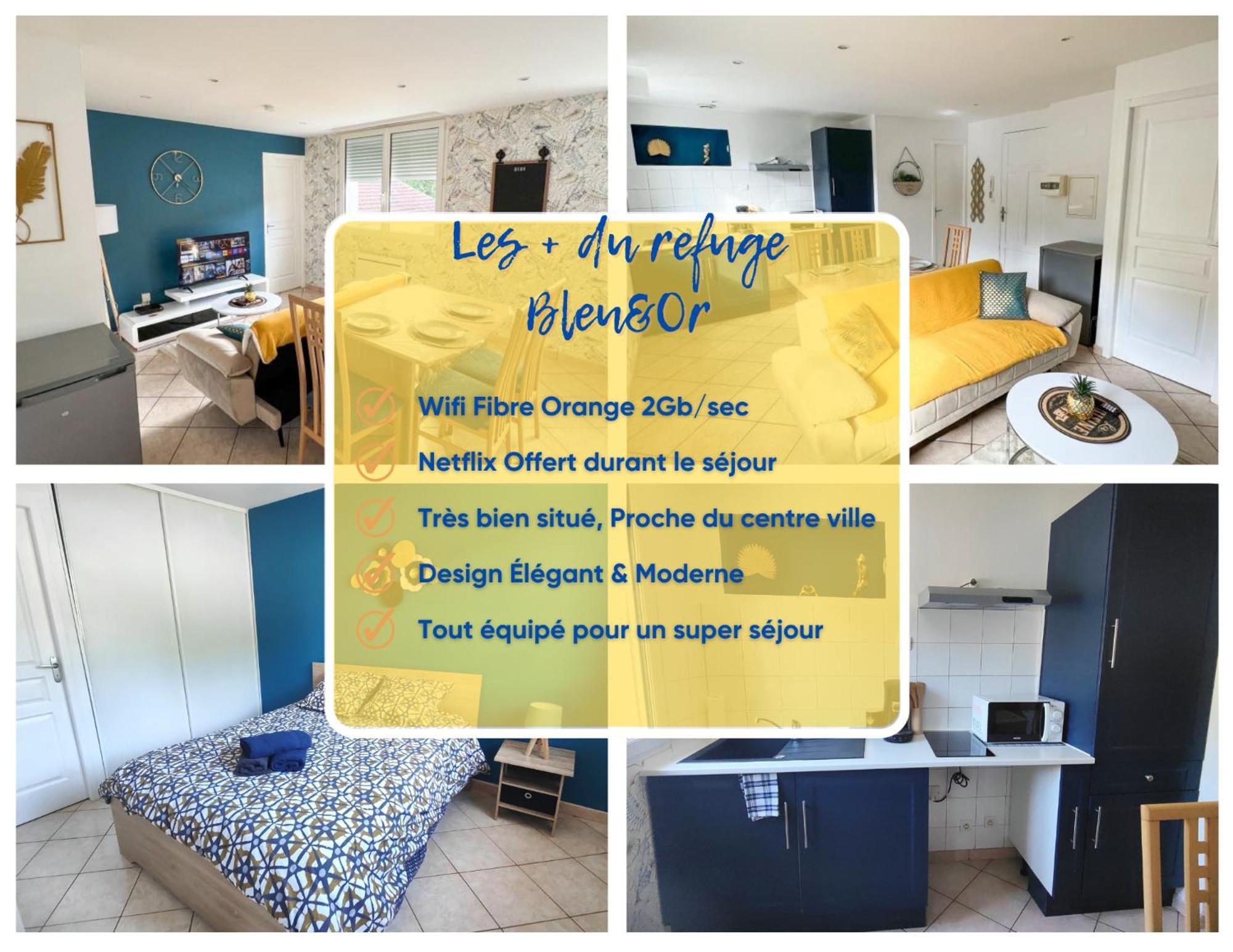 Appartamento Le Refuge Bleu Et Or Lourdes Esterno foto