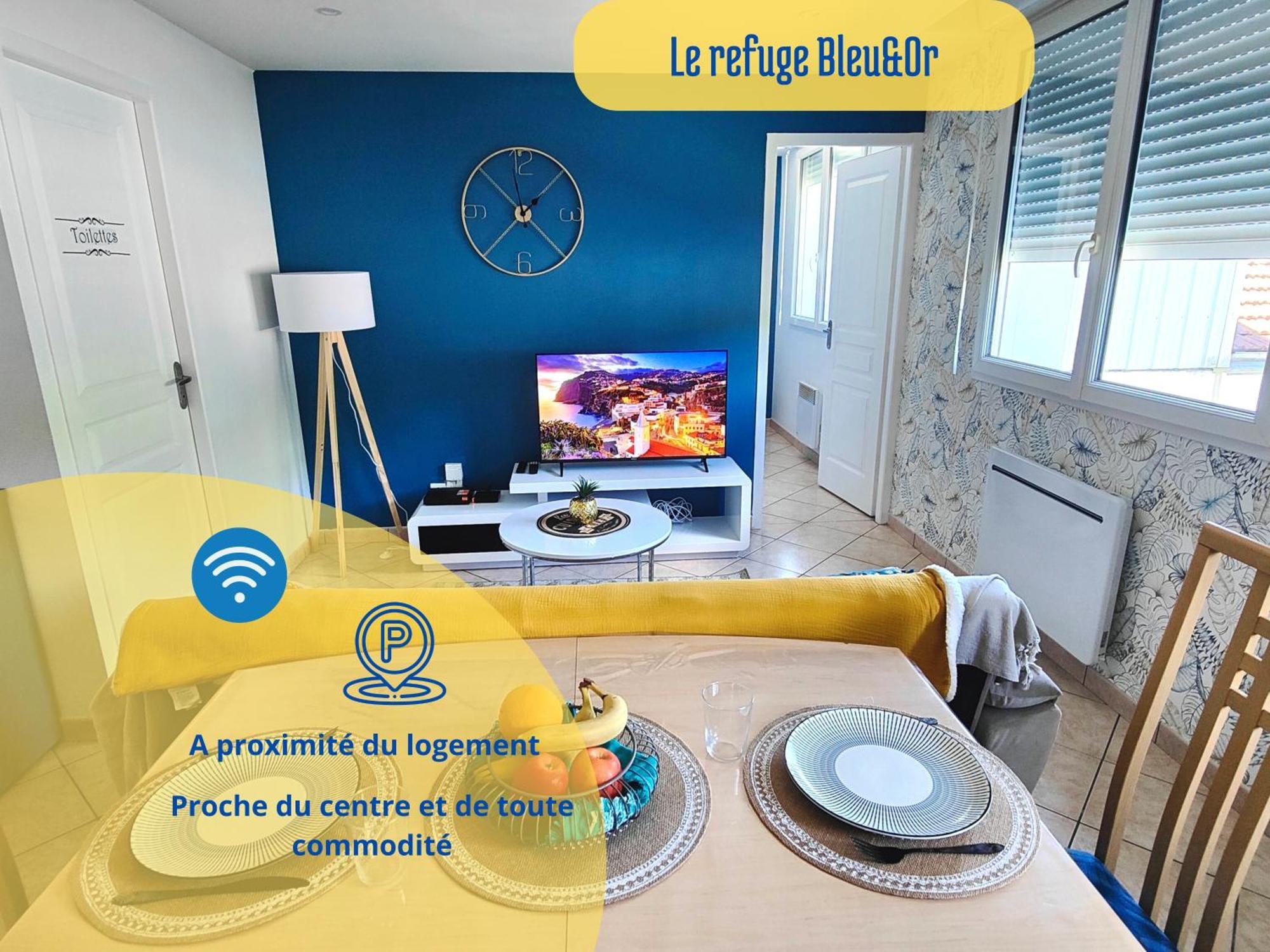 Appartamento Le Refuge Bleu Et Or Lourdes Esterno foto